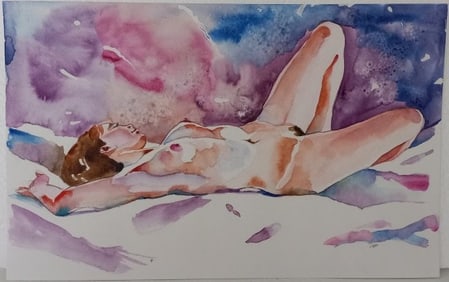 Modernism l Art Painting watercolor