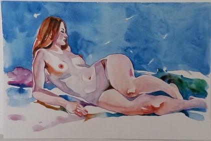 Modernism Art Painting watercolor