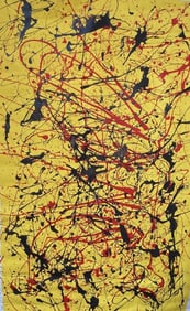 Abstract Painting on Canvas
