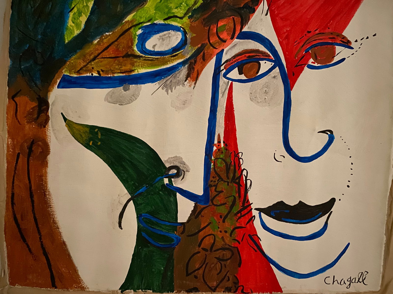 Andy Mouse Keith Haring 1987- NYC-Pop Shop: Andy Mouse Keith Haring 1987- NYC-Pop Shop– A Poignant Sketch by an Icon SIGNED . Approx Painting Size: 10 x 8, Approx New Frame Size: 10 x 12 inches.The technique employed in this composition reson