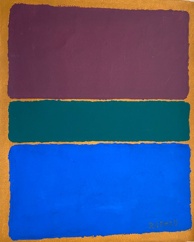 Abstract Painting on Canvas , Modern Art 20th Century: Abstract Painting on Canvas , Modern Art 20th Century. Painting Size: 19 x 15 inches. Mixed Medium on Canvas. See photos as part of the description . Sold as is. PROVENANCE: NEW YORK Private collectio