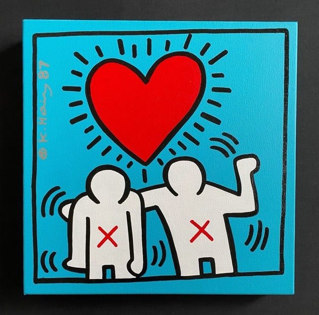 Keith Haring NYC 1987-Pop Shop (1 of 4)