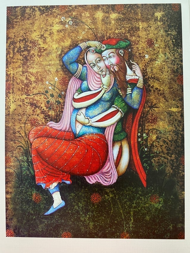 Eduardo Abela LITHOGRAPH on Thick Paper: Eduardo Abela LITHOGRAPH on Thick Paper - SIZE: 13.5 X 9.5inches . we ship for you.See photo