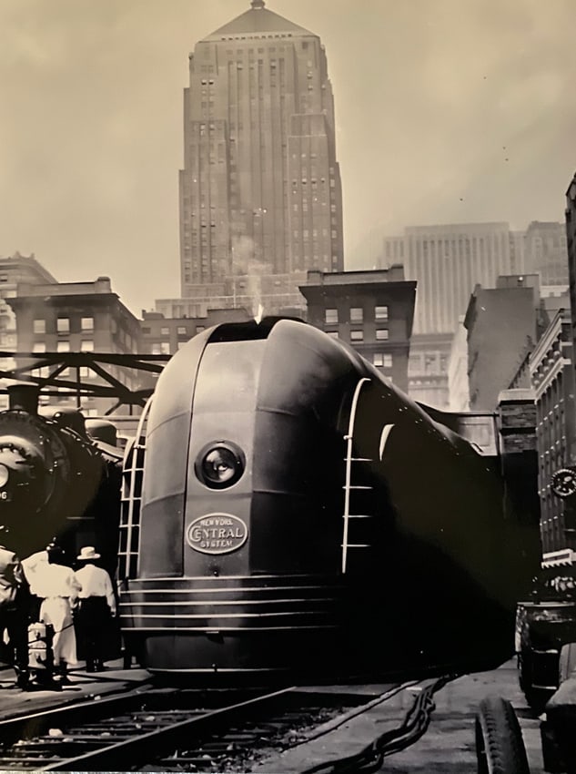 New York Central Mercury Streamline Steam Train Chicago Steampunk Photo Print (1 of 1)