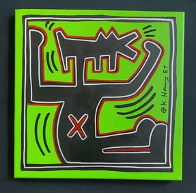 Keith Haring NYC 1987-Pop Shop