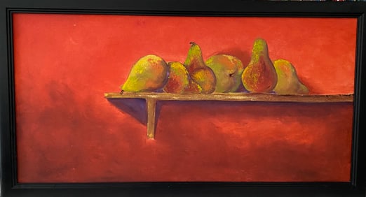 Fruit of Life Pears Painting on Canvas