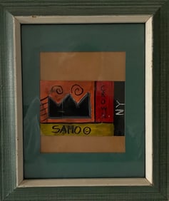 Jean-Michel Basquiat (American,1960-1988)Attributed