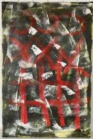 Abstract Painting on Canvas Stretch