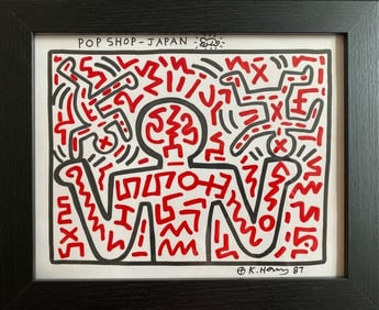 Keith Haring’s “87".POP SHOP JAPAN