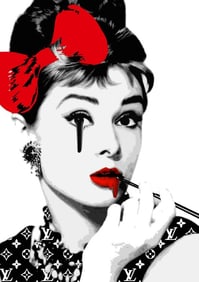 Signed Graffiti Pop Art Print Death NYC Ltd Ed