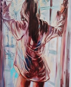 Sexy women Print on Canvas