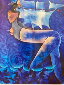 Vicente R. Bonachea LITHOGRAPH on Thick Paper