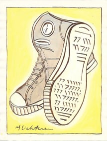 Mixed Media on Paper Roy Lichtenstein (After)