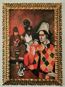 Pablo Picasso Painting On Canvas