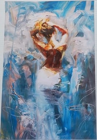 Sexy women Print on Canvas