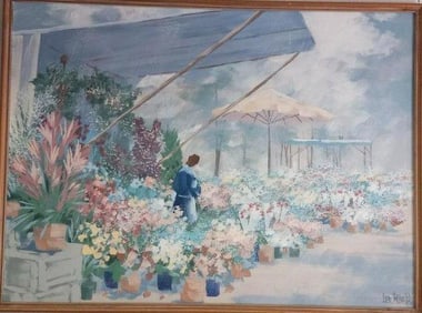 Original Signed Lee Reynolds Painting on Canvas.