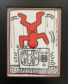 Keith Haring NYC 1987-Pop Shop