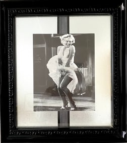 Marylin Monroe Print Blk Frame