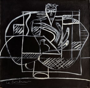 Original Painting on Canvas. Unknown Artist