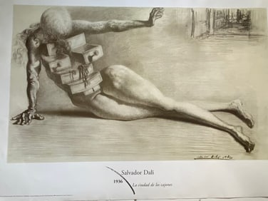 Salvador Dali Poster Print 1936