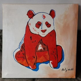 Original Painting on Canvas signed Ann Stewart