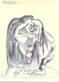 Picasso Art ink Print on High Quality Paper