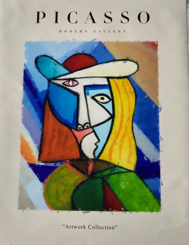 Pablo Picasso Print on Canvas