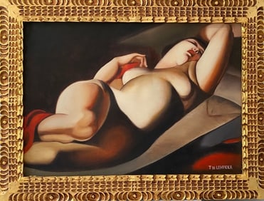 La Bella Rafael Painting on Canvas Wood Gold leaf frame