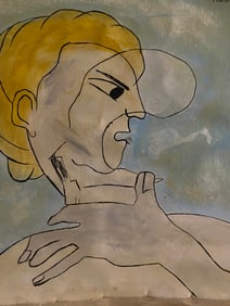 Vintage Abstract Canvas Frances Picabia Modern Art 20th Century