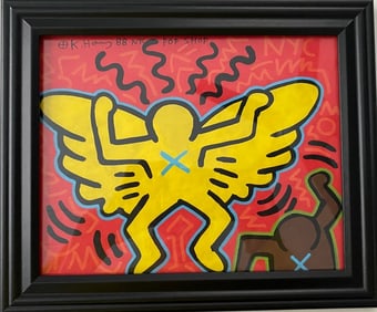 Keith Haring -88- NYC-Pop Shop Painting