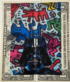 Andy Warhol Keith Haring inspired Drawing