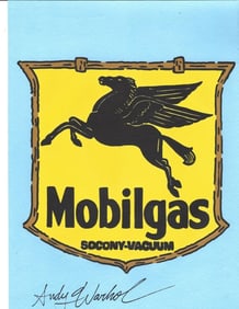 Andy Warhol - Drawing and Watercolor Painting on paper