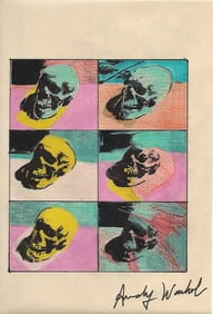 Andy Warhol Mixed Media on Paper