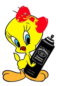 LARGE Signed Graffiti Pop Art Print