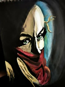 Watercolor Painting on Paper