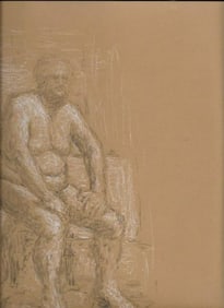 Joseph Smedley 1922-2016 British Modernist Figurative Drawing 1960