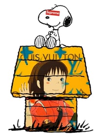 LARGE Signed Graffiti Pop Art Print