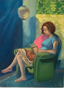 Original Painting on Canvas. Unknown Artist