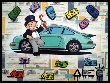 Alec Monopoly Fine Art Print on High Quality Paper