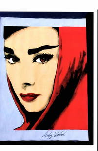 Andy Warhol Print on Thick Paper: Andy Warhol Print on Thick Paper. Approx Size: 12 x 17 inches. All lots that do not carry established documented provenance nor any past record of auction history record are described in the catalog a