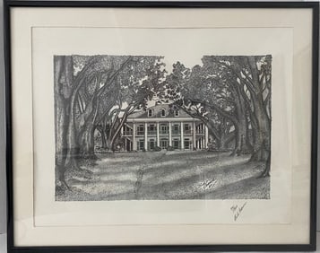 Bob Graver "87" Etching Pencil signed 49/300 Bod Ciomer