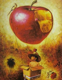 Maikel Herrera Litho on Thick Paper