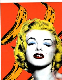 LARGE Signed Graffiti Pop Art Print Death NYC