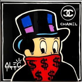 Alec Monopoly Fine Art Print on High Quality Paper.Embossed