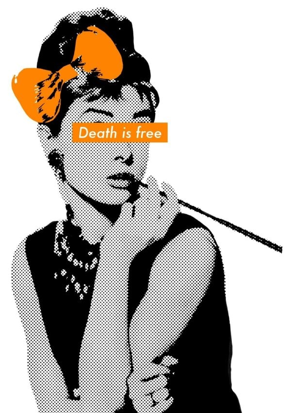 Signed Graffiti Pop Art Print Death NYC Ltd Ed: Signed Graffiti Pop Art Print Death NYC Ltd Ed size:12 x 17.Paper: Fine art 300 gsm paper.Certificate of Authenticity signed by DEATH NYC Collection.WE OFFER IN-HOUSE SHIPPING VIA USPS PRIORITY MAIL