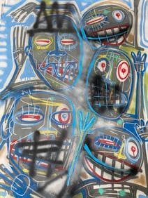 XXL Abstract Painting ON Canvas oil