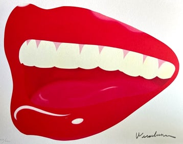Tom Wesselmann Lithograph COA Original Hand Numbered Signed