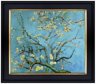 Van Gogh Almond Blossom Framed Hand Painted Oil Painting Repro