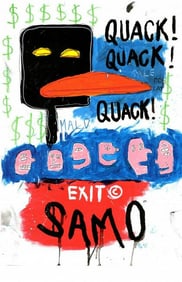 Neo-Expressionism Print on Thick Paper. JMB