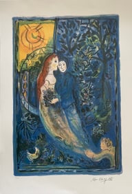 Marc Chagall's Litho Print limited edition